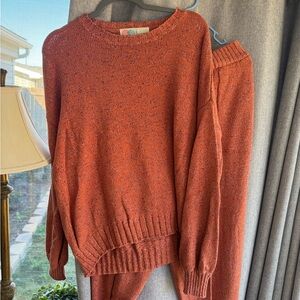 Free People Rust Matching Set